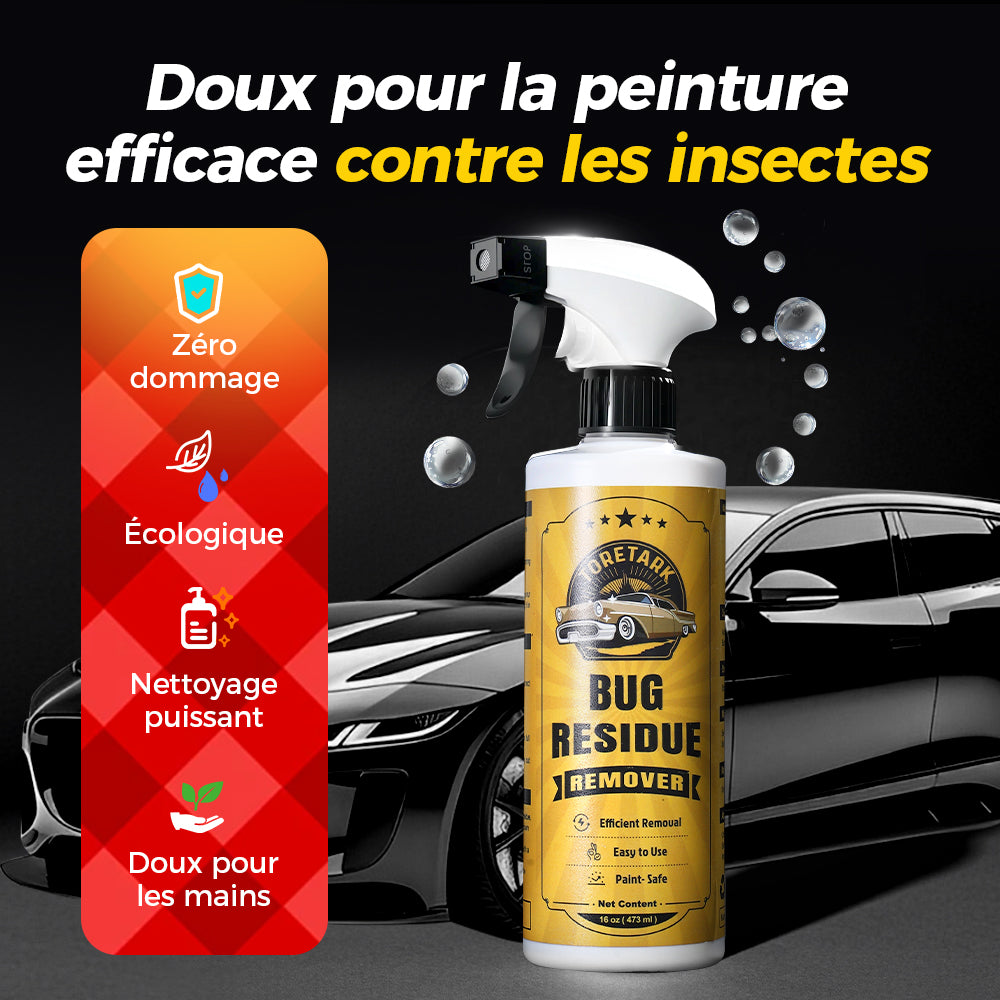 Toretark® Spray anti-résidus d’insectes sans effort