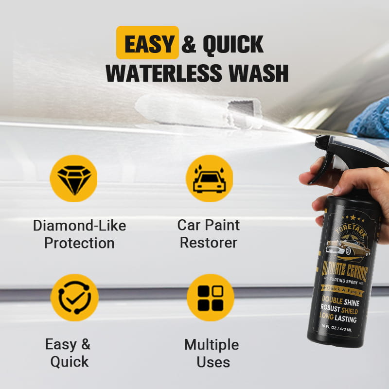 Toretark® Spray de revêtement céramique automobile ultime 473 ml