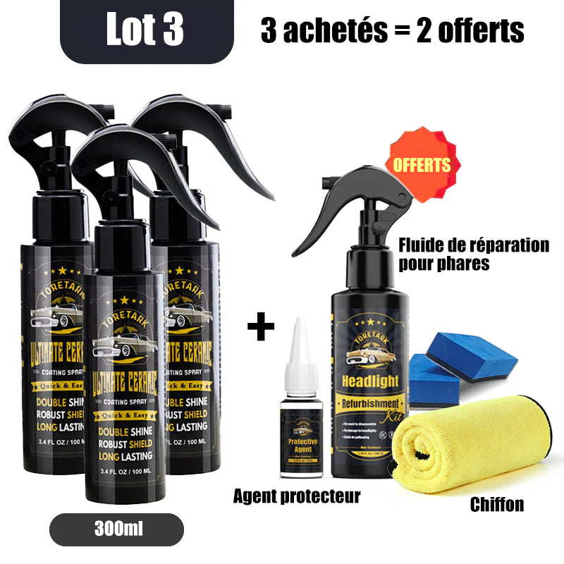 Toretark® Spray de revêtement céramique ultime
