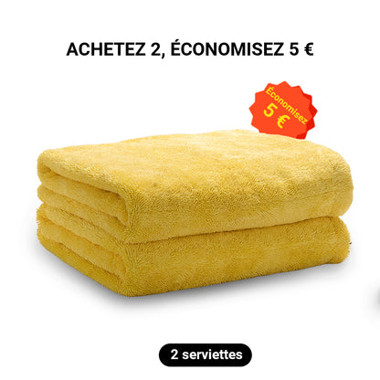Toretark® Serviette absorbante en microfibre double face