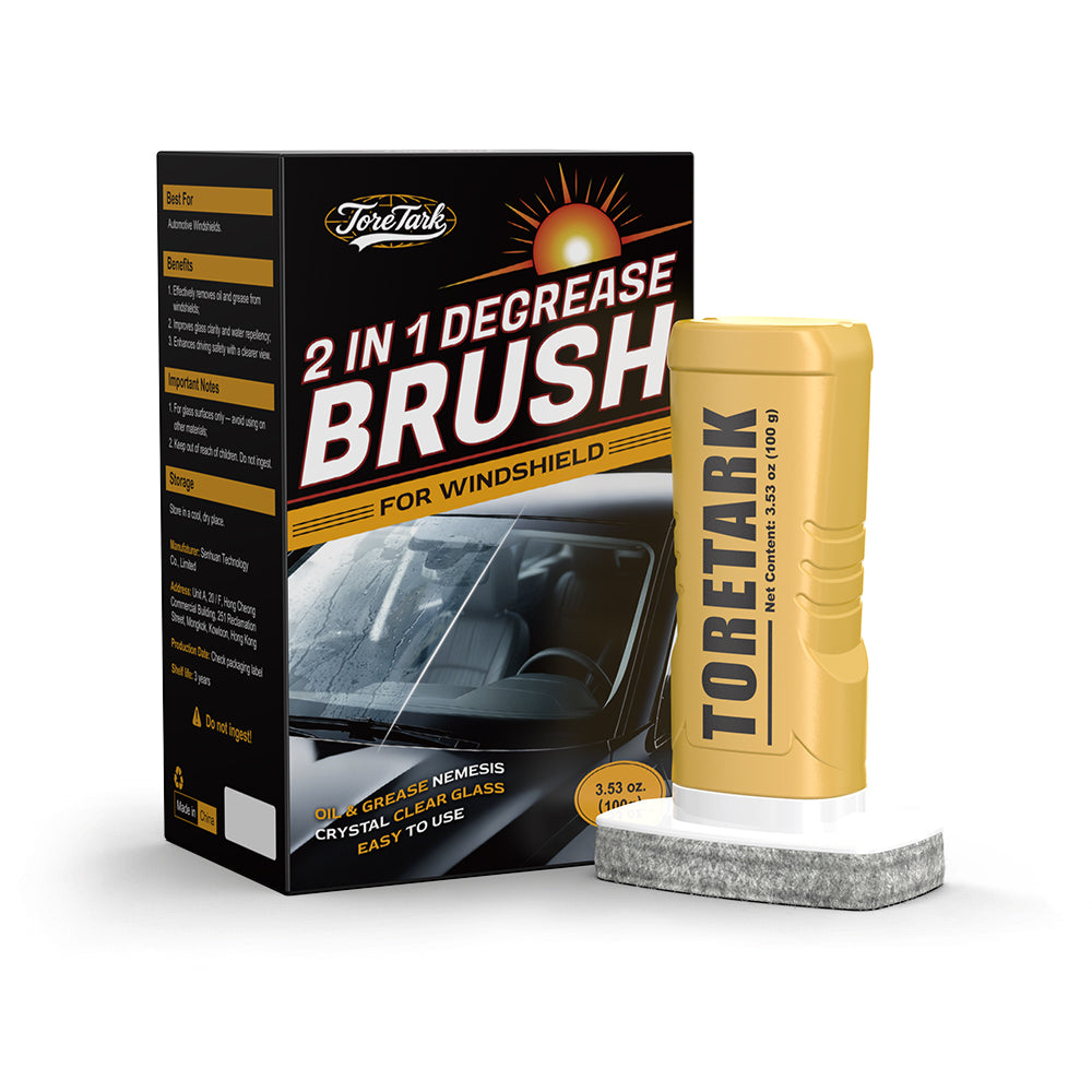 Brosse Ultime pour le Nettoyage du Film d’Huile pour Vitres de Voiture