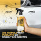 Spray puissant éliminateur d’insectes pour voiture