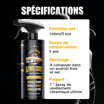 Toretark® Spray de revêtement céramique ultime