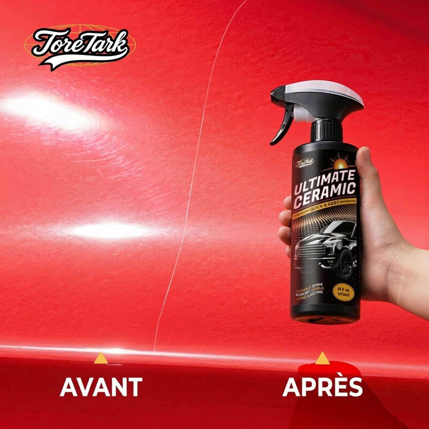 Spray de Revêtement Céramique Toretark pour Voiture
